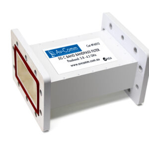 Av-Comm 3.8-4.2GHz C Band 5G Bandpass Waveguide Filter