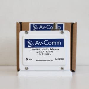 Av-Comm L1506 C Band PLL LNB 3.7-4.2GHz EXT Reference