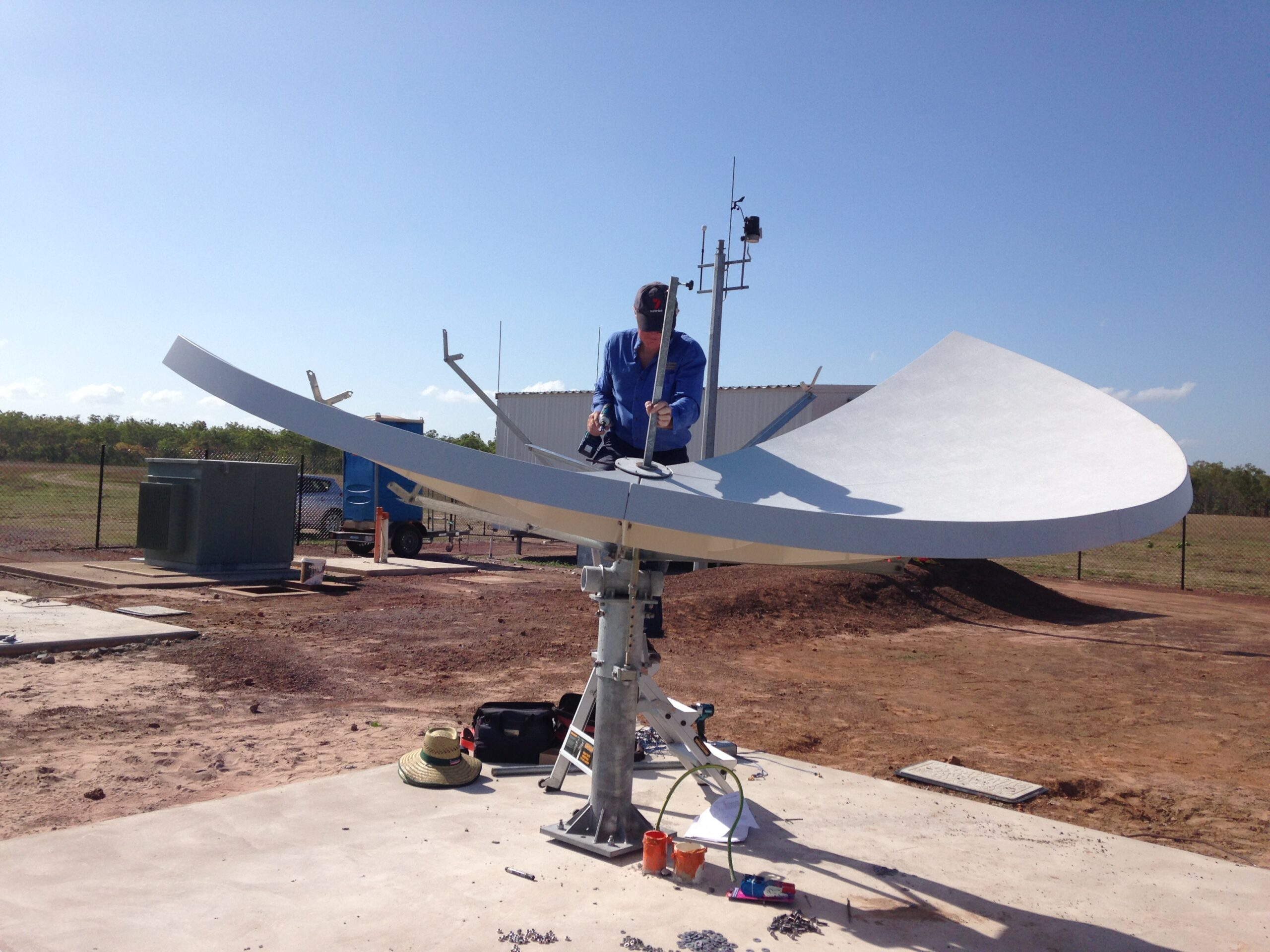 Bureau of Meteorology’s Darwin Weather Data Earth Station Project