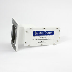 Av-Comm L1522 C Band 5G Filtered PLL LNB 3.8-4.2GHz +/-300kHz