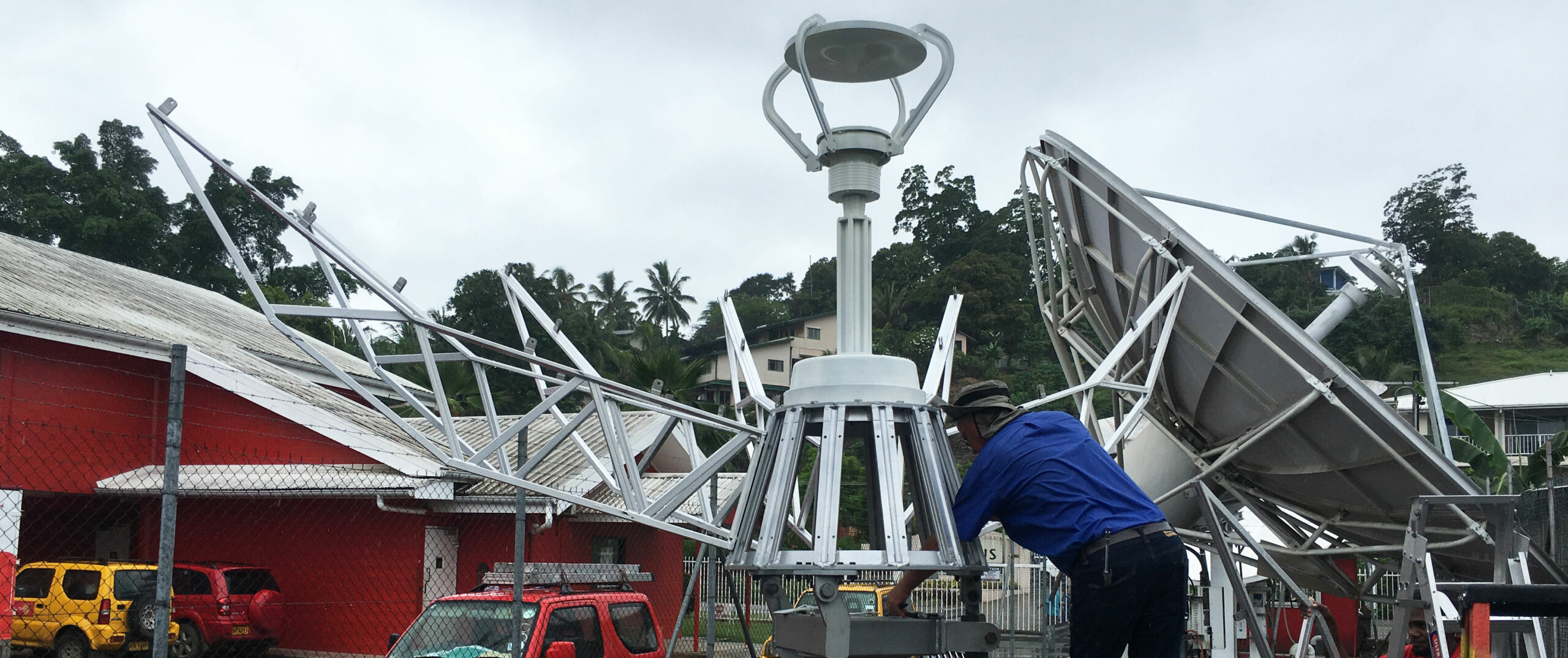 Telekom Television C Band Earth Station Antenna Project