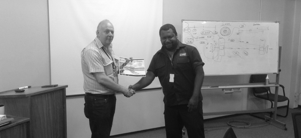 Fibre Optic Training Course in the Solomon Islands