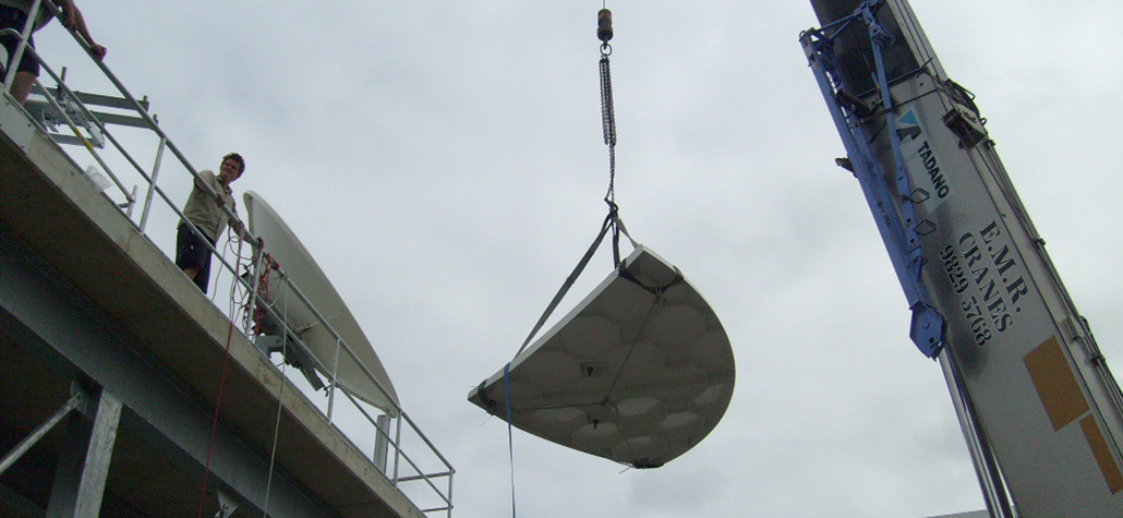 media hub dish installation