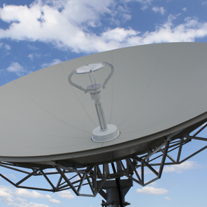 Av-Comm 4.5m Ku Band Inclined Orbit Satellite Dish System