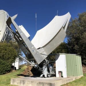 CPI 3.8m Dual Offset Batwing Earth Station Antenna