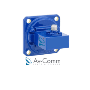 Ku Band WR75 Waveguide to Coax Adapter with SMA Type Connector